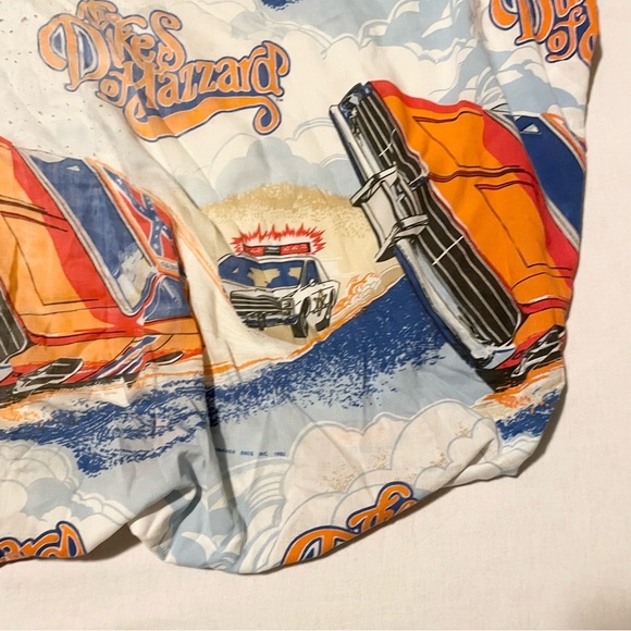 Vintage 1982 Dukes of Hazzard Twin Fitted Sheet - Picture 7 of 16